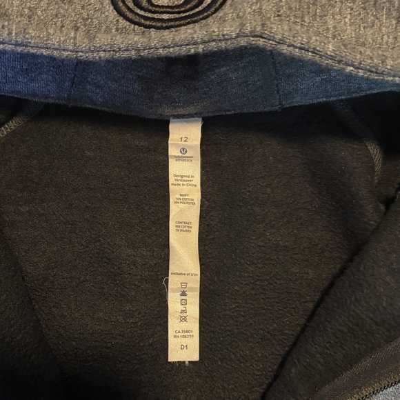 lululemon athletica Gray Full-Zip Hoodie Sweater - Picture 2 of 4